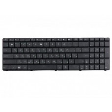 04GN5I1KRU00-7 клавиатура для ноутбука Asus K53Br, K53By, K53Ta, K53Tk, K53U, K53Z, K73Br, K73By, K73Ta, K73Tk, X53U, черная, высокие кнопки со скосом, гор. Enter