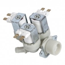 AV5204 клапан подачи воды для стиральной машины Electrolux, Zanussi, AEG, Daewoo, Indesit, Ariston, Samsung, LG, 3W x 180 °