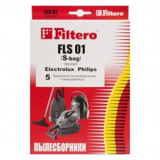 FLS 01 мешки для пылесосов Electrolux, Philips, AEG, Bork, Filtero FLS 01 (S-bag) Standard, (5 штук)
