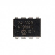 24LC02B память EEPROM Microchip PDIP8