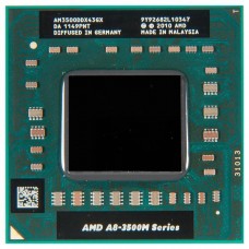 AM3500DDX43GX процессор для ноутбука AMD A8 3500M Socket FS1 1.5 ГГц с разбора