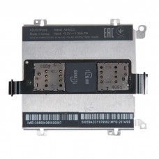 A450CG шлейф межплатный с разъемом SIM и рамкой креплпения аккумулятора для Asus дляZenfone 4 A450CG б/у,с разбора