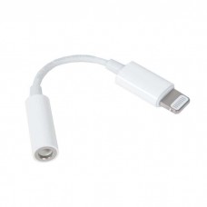 Lightning-3,5мм кабель переходник (адаптер) для Apple для iPhone, iPad Lightning выход 3,5мм для наушников