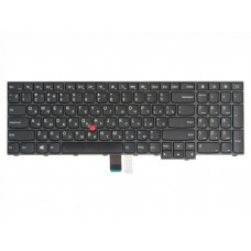 00HN074 клавиатура для ноутбука Lenovo Thinkpad E550, E550C, E555, E560, E565, черная с рамкой, с трекпоинтом, гор. Enter