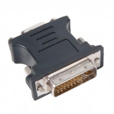 A-DVI-VGA-BK Переходник DVI-I-VGA Cablexpert A-DVI-VGA-BK, 29M/15F, черный, пакет