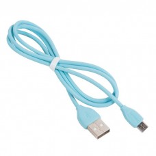 630031 кабель Micro USB 1 метр REMAX, голубой