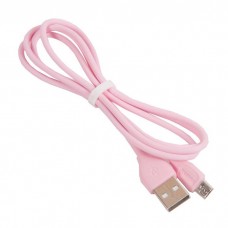 630033 кабель Micro USB 1 метр REMAX розовый