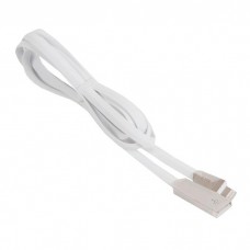 6957531038597 кабель USB HOCO x4 Zinc Alloy rhombus Lightning, белый