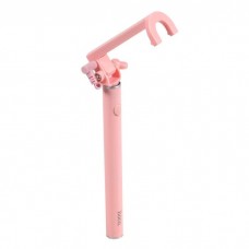 6957531071631 монопод HOCO k5 Neoteric wire controllable selfie stick, розовый
