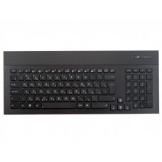04GN562KRU00-1 клавиатура для ноутбука Asus G74, G74S, G74SX, черная с рамкой, с подсветкой, верт. Enter