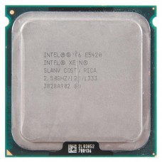 E5420 процессор SLANV Intel Xeon E5420 (2500MHz, LGA771, L3 12MB) с разбора