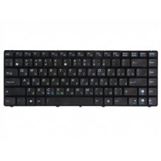 04GNV62KRU00-1 клавиатура для ноутбука Asus UL30, K42, X42E, K42J, A42J, UL30VT, UL80A, N43SN, K43, P43SJ, X43S, B43J, K43SJ, K84, N82JG, N82, U31, U30, U31SD, U35, K41, U41JF, X44, X44L, UL30A, черная с рамкой, гор. Enter