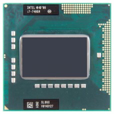 SLBQG процессор для ноутбука Intel Core i7 Mobile 740QM Socket G1 1.73 ГГц с разбора