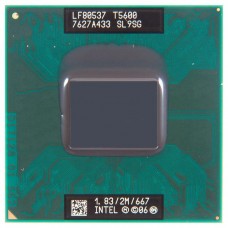 SL9SG процессор для ноутбука Intel Core 2 Duo Mobile T5600 Socket M 1.83 ГГц с разбора