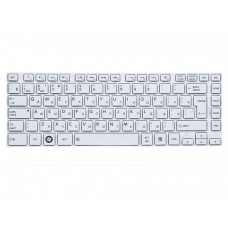 AEBY3700120 клавиатура для ноутбука Toshiba Satellite L800, L830, C800, L800, L805, L830, L835, M800, M805, белая с рамкой, верт. Enter