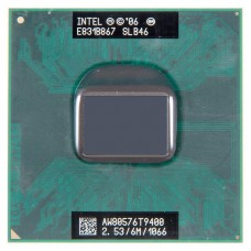 SLB46 процессор для ноутбука Intel Core 2 Duo Mobile T9400 Socket P 2.53 ГГц RB