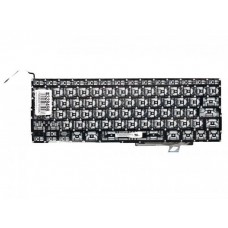 A1297-KB-RS клавиатура для Apple MacBook Pro 17 A1297, Early 2009 - Late 2011, Г-образный Enter RUS