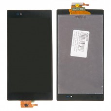 С6833 дисплей в сборе с тачскрином для Sony Xperia Z Ultra (C6833) черный AAA