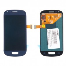 I8190 дисплей в сборе с тачскрином для Samsung Galaxy S3 mini (GT-I8190) Pebble Blue AMOLED