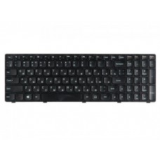 25210962 клавиатура для ноутбука Lenovo G500, G505, G510, G700, G710, черная с рамкой, гор. Enter