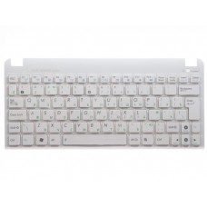 04GOA291KRU01-2 клавиатура для ноутбука Asus Eee PC 1011PX, 1015PX, X101, белая с рамкой, верт. Enter