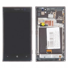 Lumia 925 дисплей в сборе с тачскрином и передней панелью для Nokia для Lumia 925 черный