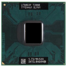 SL9VY процессор для ноутбука Intel Pentium Dual-Core Mobile T2080 Socket M 1.73 ГГц с разбора