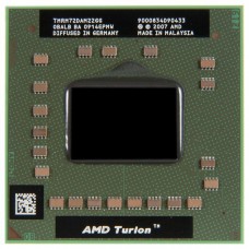 TMRM72DAM22GG процессор для ноутбука AMD Turion 64 X2 Mobile RM-72 Socket S1 2.1 ГГц с разбора