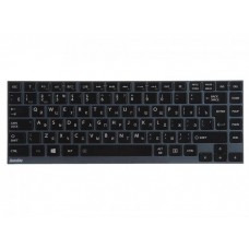 PK130T71A08 клавиатура для ноутбука Toshiba для Satellite R700, U800, U800W, U840, U845, U900, U920, U920T, U925, U940, Z830, R830, Z935, черная с голубой рамкой, верт. Enter