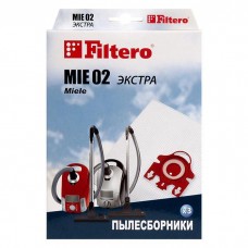 MIE 02 мешки для пылесосов Miele, Filtero MIE 02 ЭКСТРА, (3 штуки)