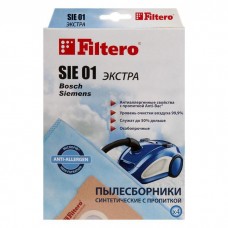 мешки для пылесосов Siemens, Bosch, Filtero SIE 01 ЭКСТРА, (4 штуки)