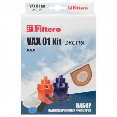 VAX 01 KIT мешки для пылесосов VAX, Filtero VAX 01 ЭКСТРА, (2 штуки)