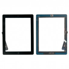 iPad 3 тачскрин с кнопкой Home и клейкой лентой для Apple iPad 3, черный