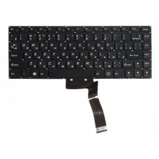 MP-12J73SU-686 клавиатура для ноутбука Lenovo M490S, B4400S, B4450S, M4400S, IDEAPAD U300, U300S, U300E черная без рамки, гор. Enter