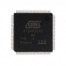 ATSAM3S4CA-AU микроконтроллер CISC Atmel , QFP