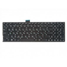 0KNB0-612RRU00 клавиатура для ноутбука Asus R554L, R556L, K555, X553, X553M, X553MA, X553S, X553SA, X554L, R515MA, A555L, F555L, K555L, R554L, X555L, R556L, R557L, F553M, F553MA, A553M, A553MA, D553M, D553MA, X555La, X555Ld, X555Ln, черная без рамки, гор.