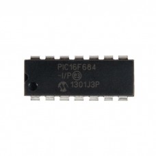 PIC16F684-I/P микроконтроллер PIC Microchip , DIP