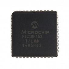 PIC18F452-I/L микроконтроллер PIC Microchip , LCC