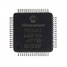 PIC24HJ64GP206-I/PT микроконтроллер PIC Microchip , QFP