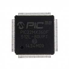 PIC32MX360F512L-80I/PT микроконтроллер PIC Microchip , QFP