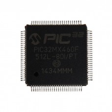 PIC32MX460F512L-80I/PT микроконтроллер PIC Microchip , QFP