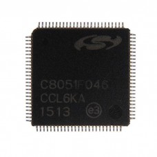 C8051F046-GQR микроконтроллер 8051 NXP , QFP