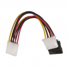 CC-SATA-PSY2 кабель питания SATA 15см, molex 4pin/molex4pin+sata 15pin, на 2 устр.