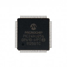 PIC24HJ256GP610 микроконтроллер PIC Freescale , QFP