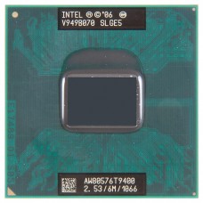 SLGE5 процессор для ноутбука Intel Core 2 Duo Mobile T9400 Socket P 2.53 ГГц RB