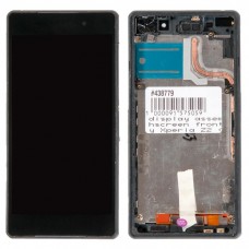 D6503 дисплей в сборе с тачскрином передней панелью для Sony Xperia Z2 (D6503) черный AAA