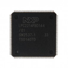 LPC2214FBD144 микроконтроллер RISC NXP , QFP