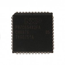 P87C654X2FA микроконтроллер CISC NXP , LCC