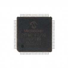 PIC18F87J90 микроконтроллер RISC NXP , QFP