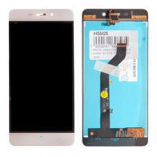 Blade X3 дисплей в сборе с тачскрином для ZTE Blade X3 золотой